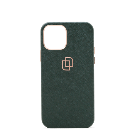 Limitado Forest Green Saffiano skal – iPhone 12 Pro Max