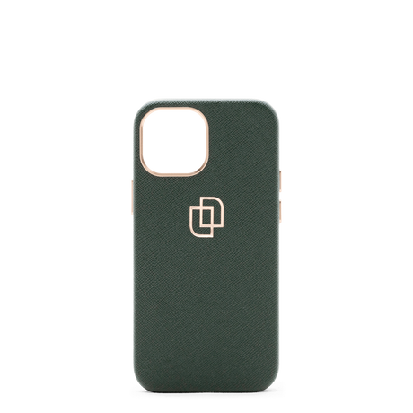 Limitado Forest Green Saffiano skal – iPhone 13 Mini