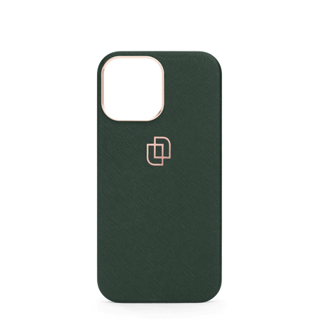 Limitado Forest Green Saffiano skal – iPhone 13 Pro