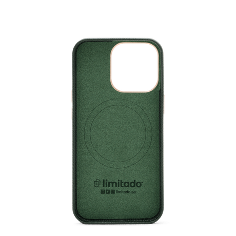Limitado Forest Green Saffiano skal – iPhone 13 Pro