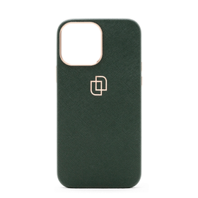 Limitado Forest Green Saffiano skal - iPhone 13 Pro Max