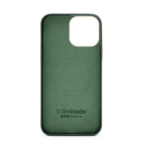 Limitado Forest Green Saffiano skal – iPhone 13 Pro Max