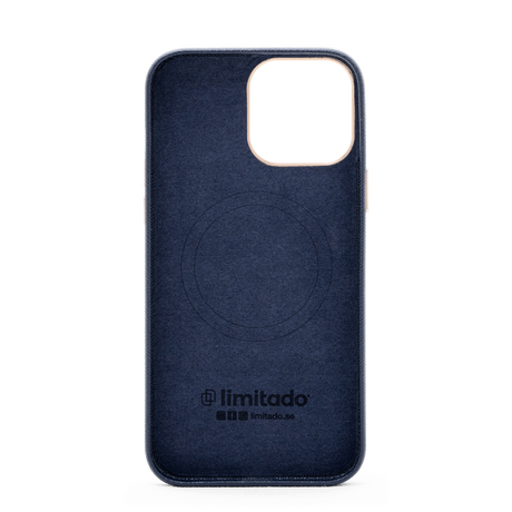 Limitado Midnattsblå Saffiano skal – iPhone 13 Pro Max